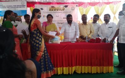 Graduation Ceremony for 45 Women Trainees who have graduated from ‘Rebuild’ Project