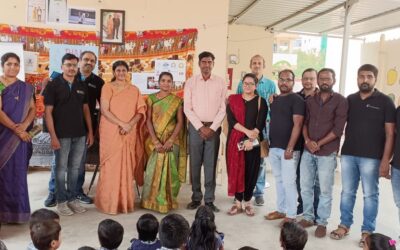 CHORD Project Director Ms. Manjulatha Malladi Garu and IQVIA Director Mr. Sai Kumar Garu Associate Director Mr. Venugopal Garu, and the team on 13/10/2023.